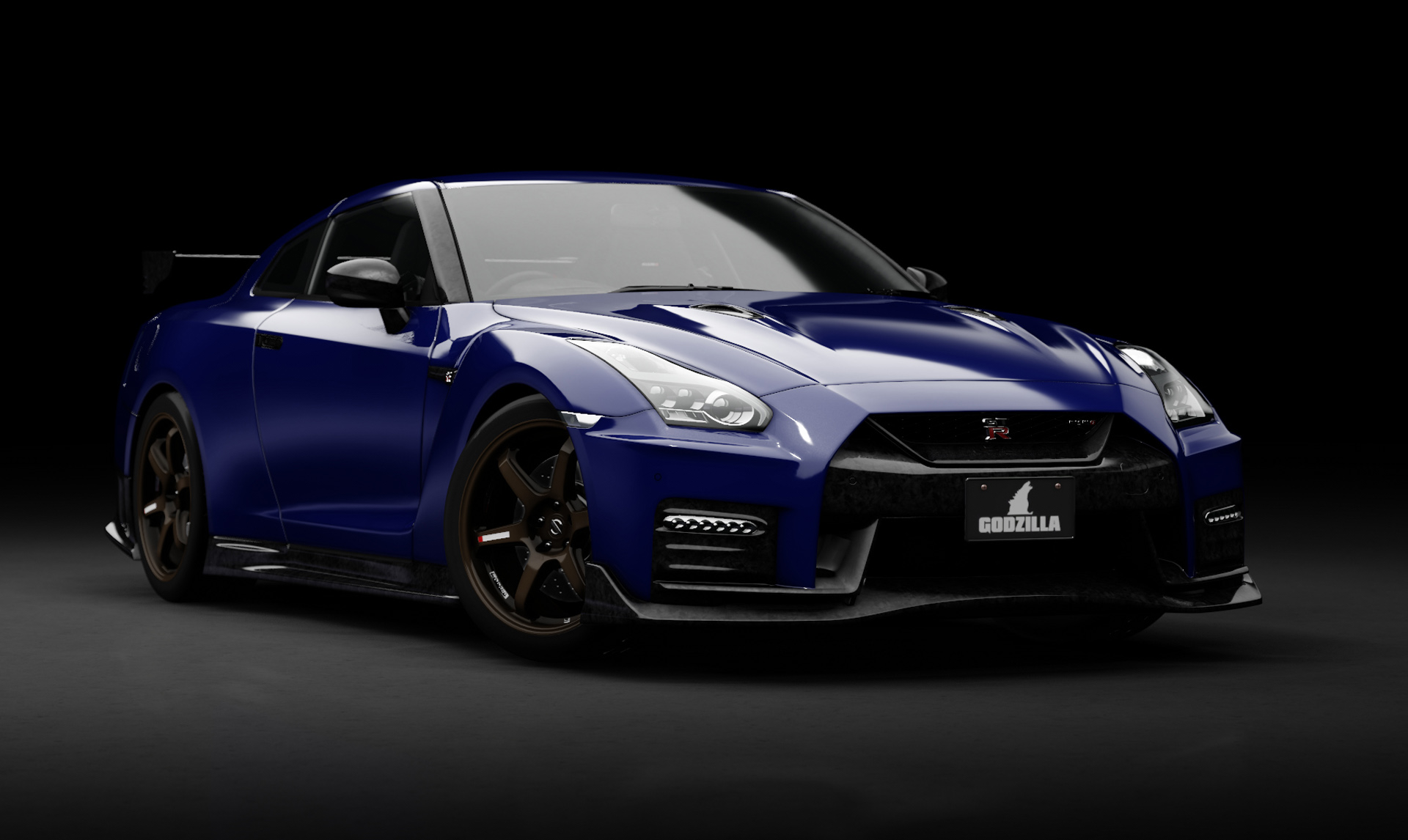 Nissan GT-R NISMO Godzilla, skin 05_midnight_purple