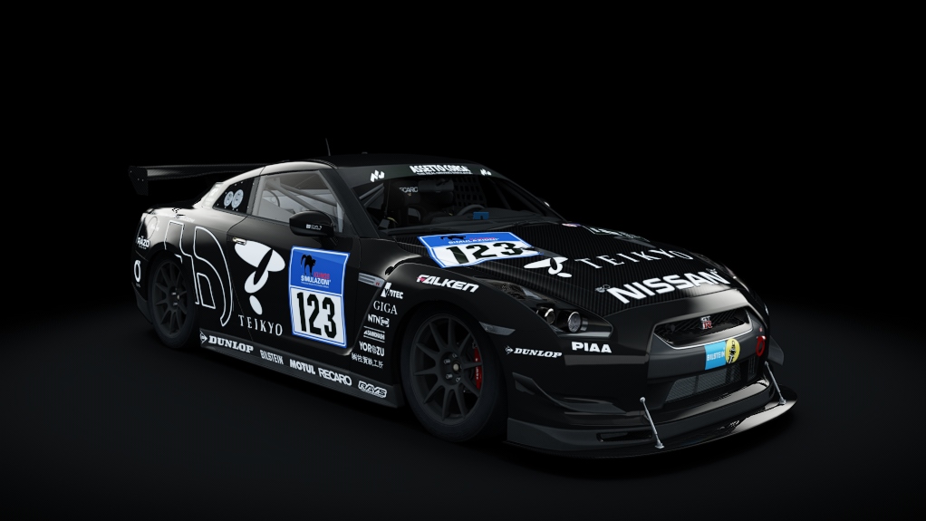 Nissan GT-R R35 CUP 2007, skin JRM_23