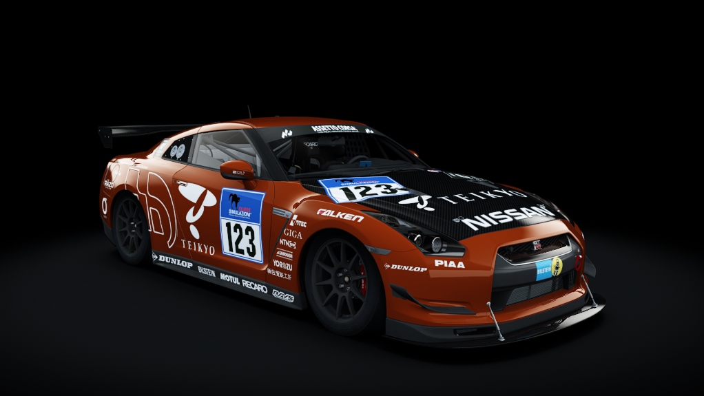 Nissan GT-R R35 CUP 2007, skin gt3_93