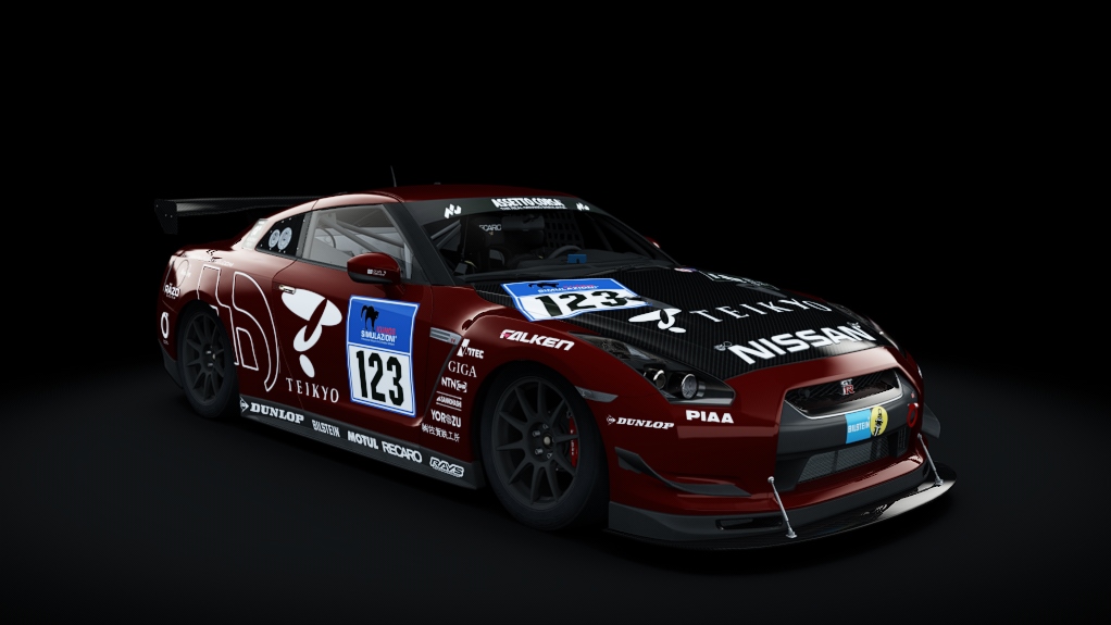 Nissan GT-R R35 CUP 2007, skin kunosart_112