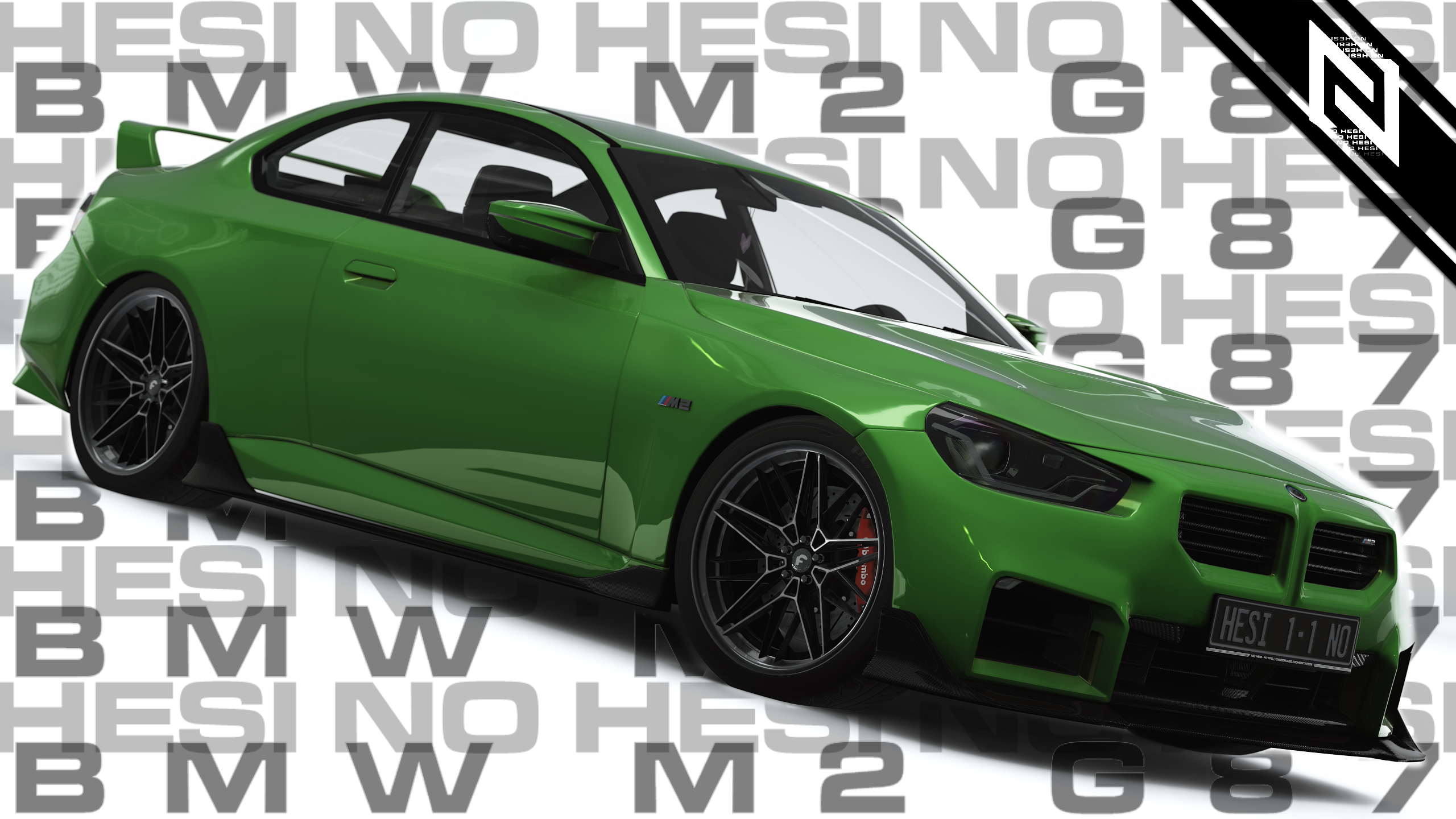 BMW M2 G87 2023 | No Hesi Spec, skin java_green_met