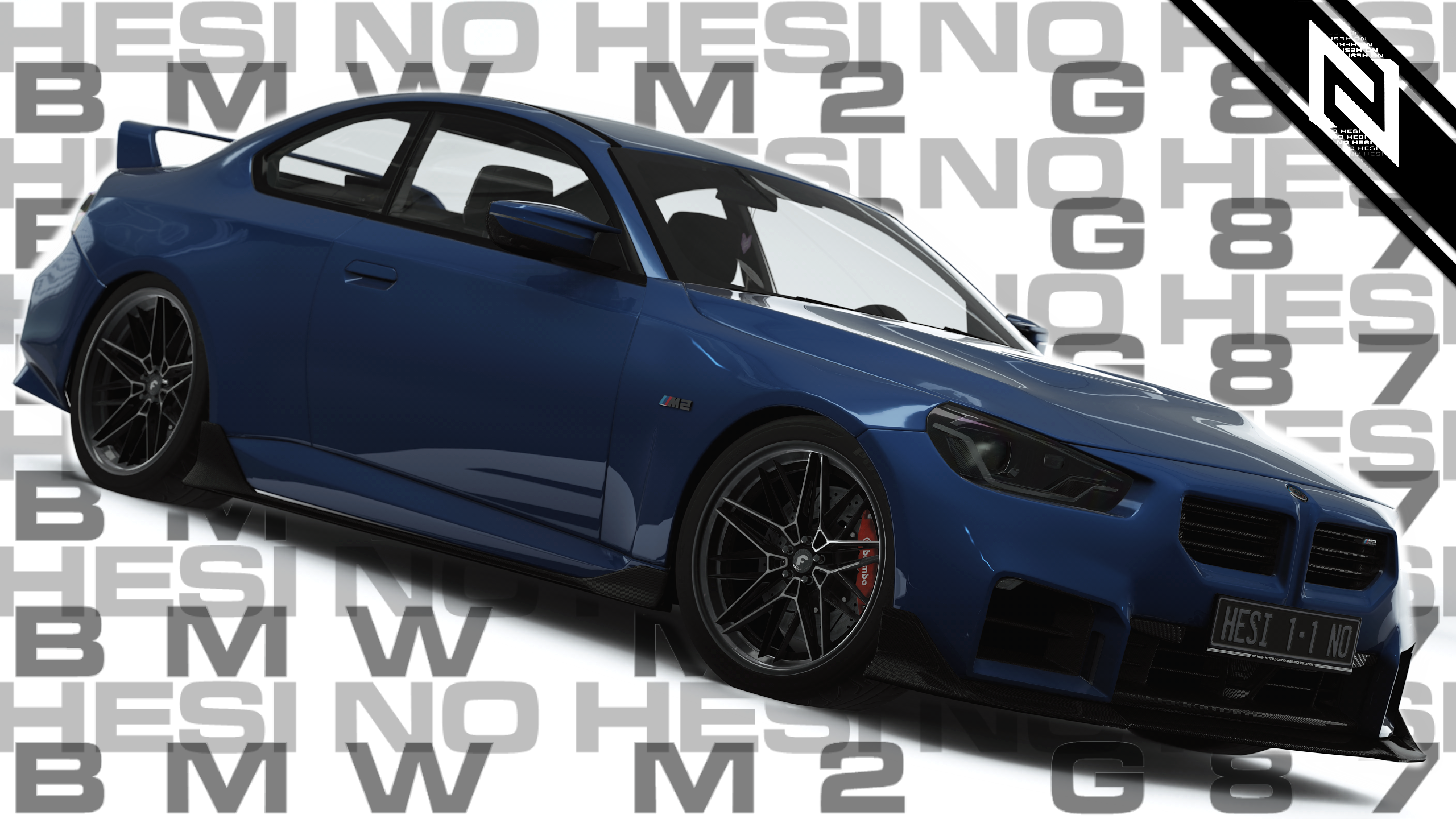 BMW M2 G87 2023 | No Hesi Spec, skin montecarlo_blue_met