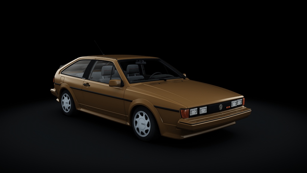 Volkswagen Scirocco 16V, skin Assuan_Brown