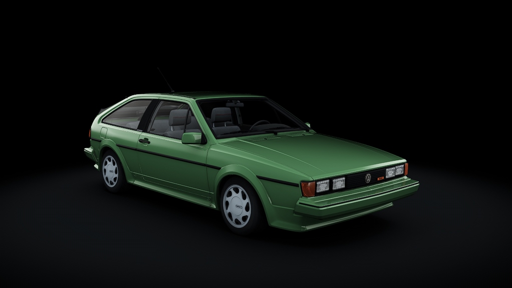 Volkswagen Scirocco 16V, skin Cedar_Green_Metallic