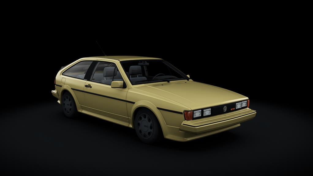 Volkswagen Scirocco 16V, skin Gold