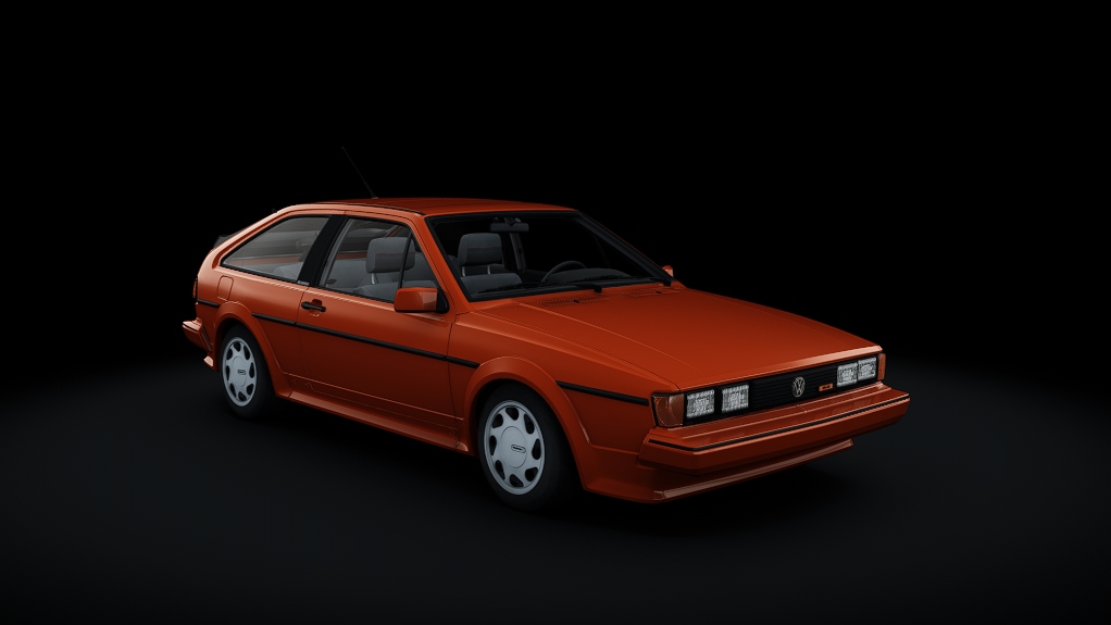 Volkswagen Scirocco 16V, skin Marsrot