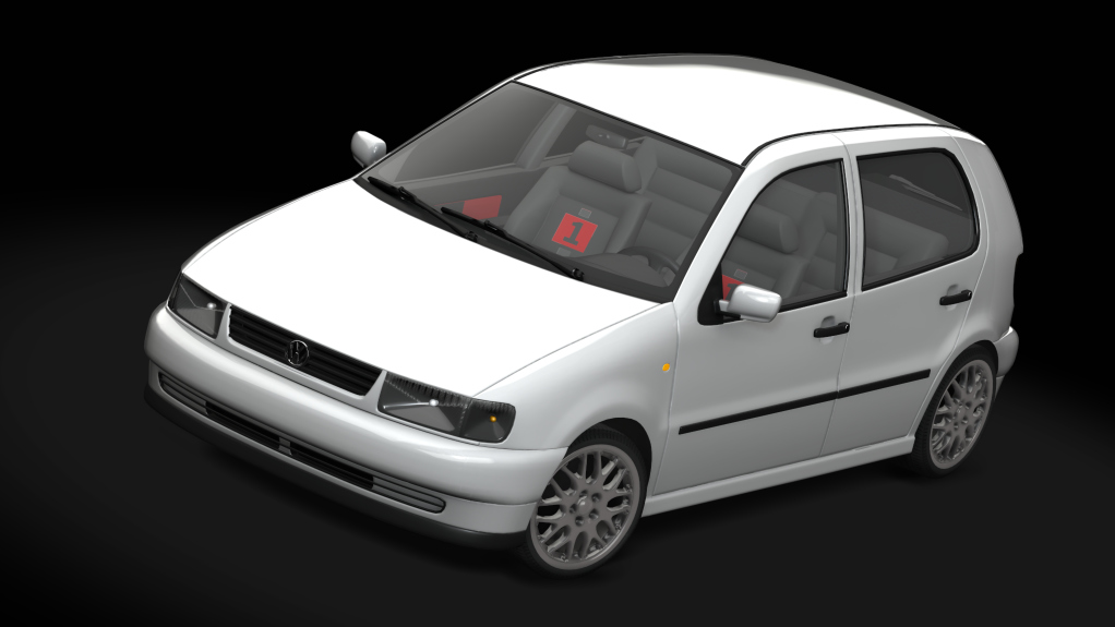 Volkswagen Polo 6N, skin White