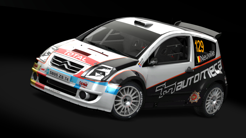 Citroen C2 S1600, skin Neuville