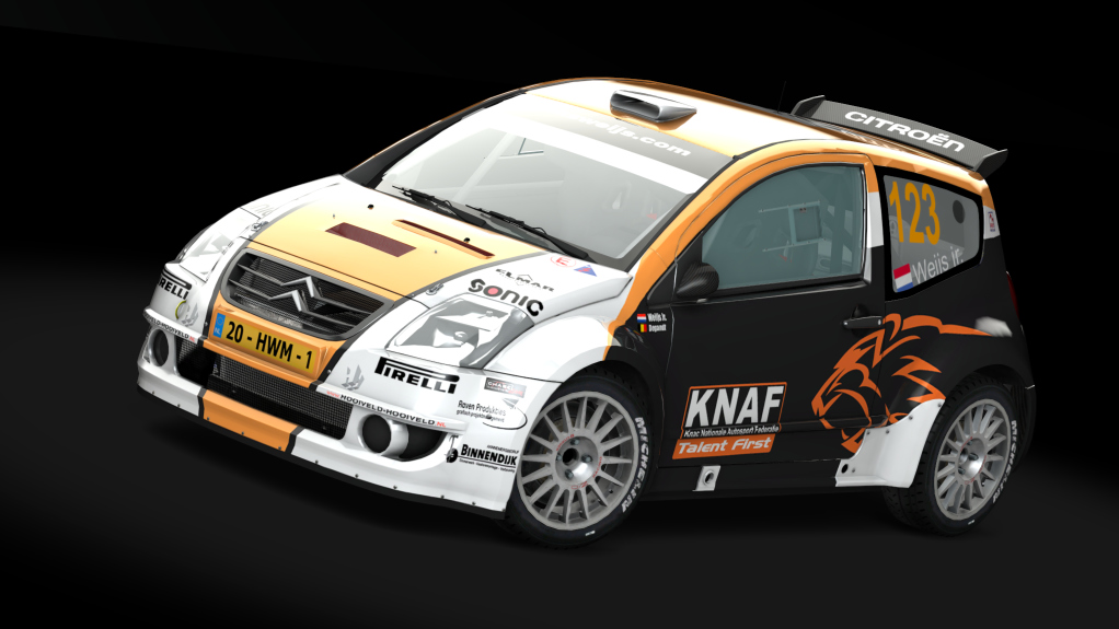 Citroen C2 S1600, skin WeijsJr