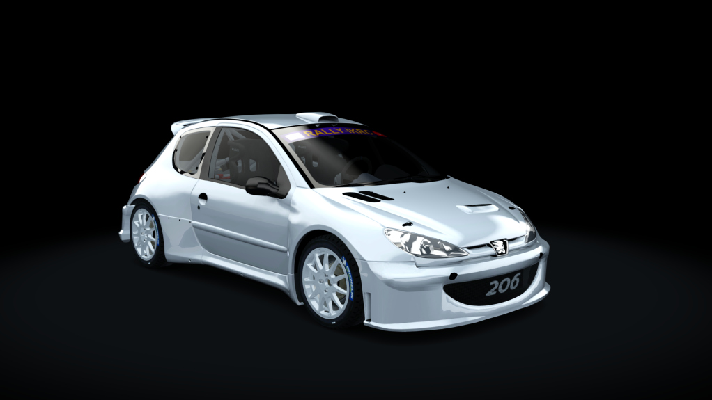 Peugeot 206 S1600, skin Base