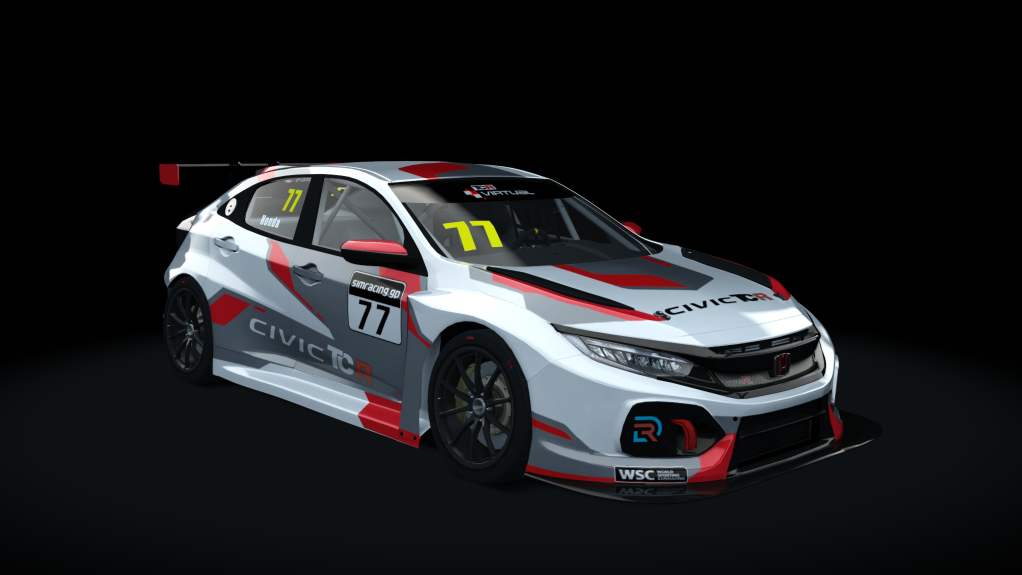 Honda Civic Type R TCR Fk7 2B , skin 77_tcr_honda_official