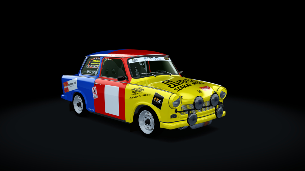 Trabant P 601 Rallye, skin AnglerM