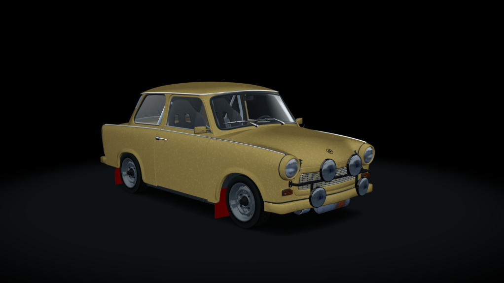 Trabant P 601 Rallye, skin Brown