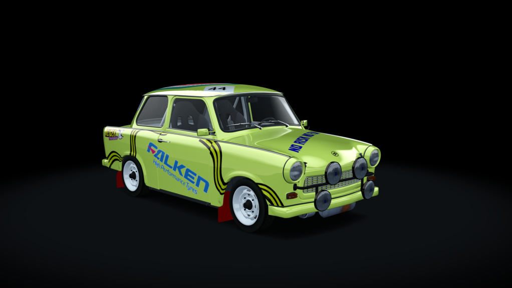 Trabant P 601 Rallye, skin P.Weisgerber AX-Online