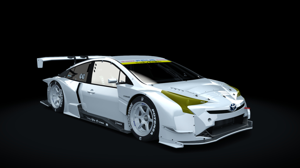 Toyota Prius GT300 AC Cup, skin test