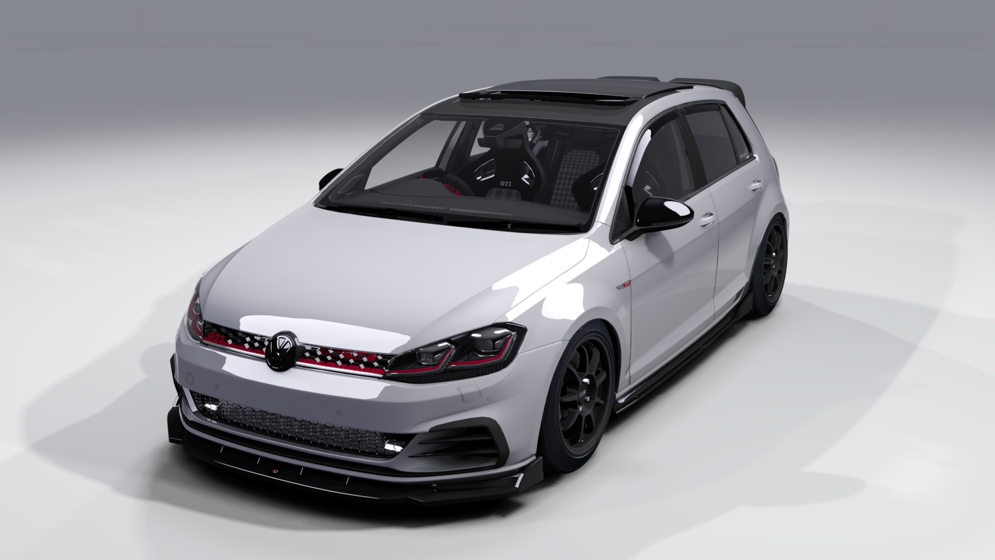 UKSM VW Golf GTI 7.5 Stage 3 RHD, skin Reflex Silver