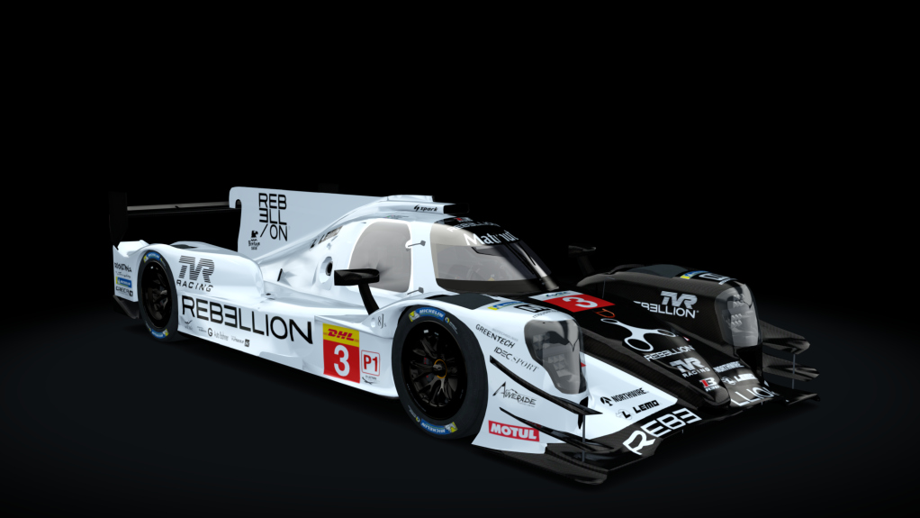 Rebellion R13 High Downforce Kit AC Cup, skin 20192020_3