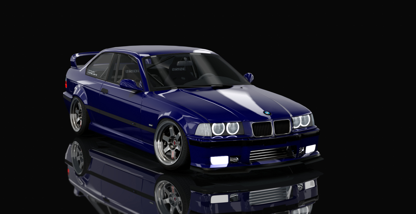 BMW 328i E36 RB26 2b, skin 03_Blue