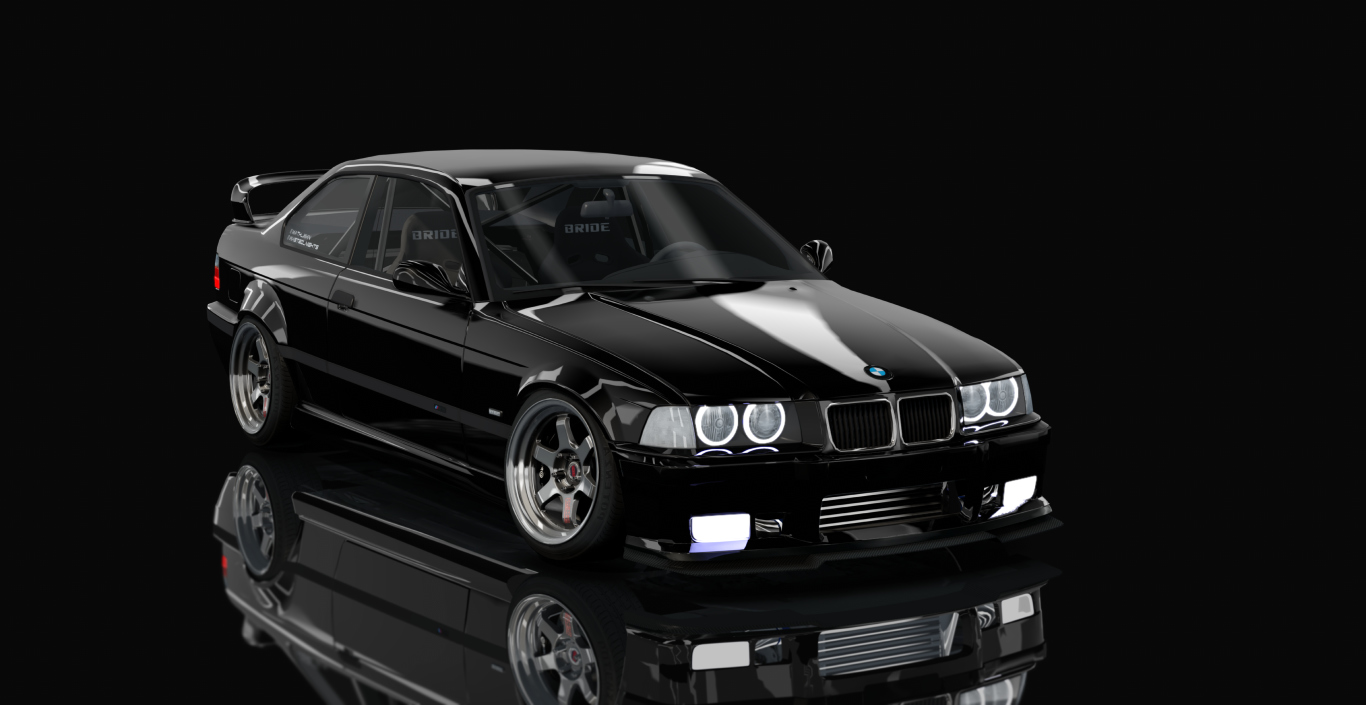 BMW 328i E36 RB26 2b, skin 10_Jet_Black