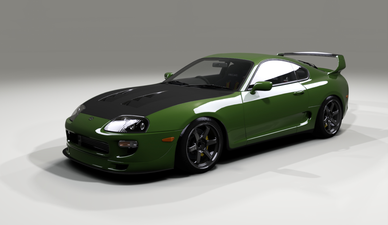 Toyota Supra Zesty Tuned MkEliteTuned, skin 01_dark_green_pearl_met