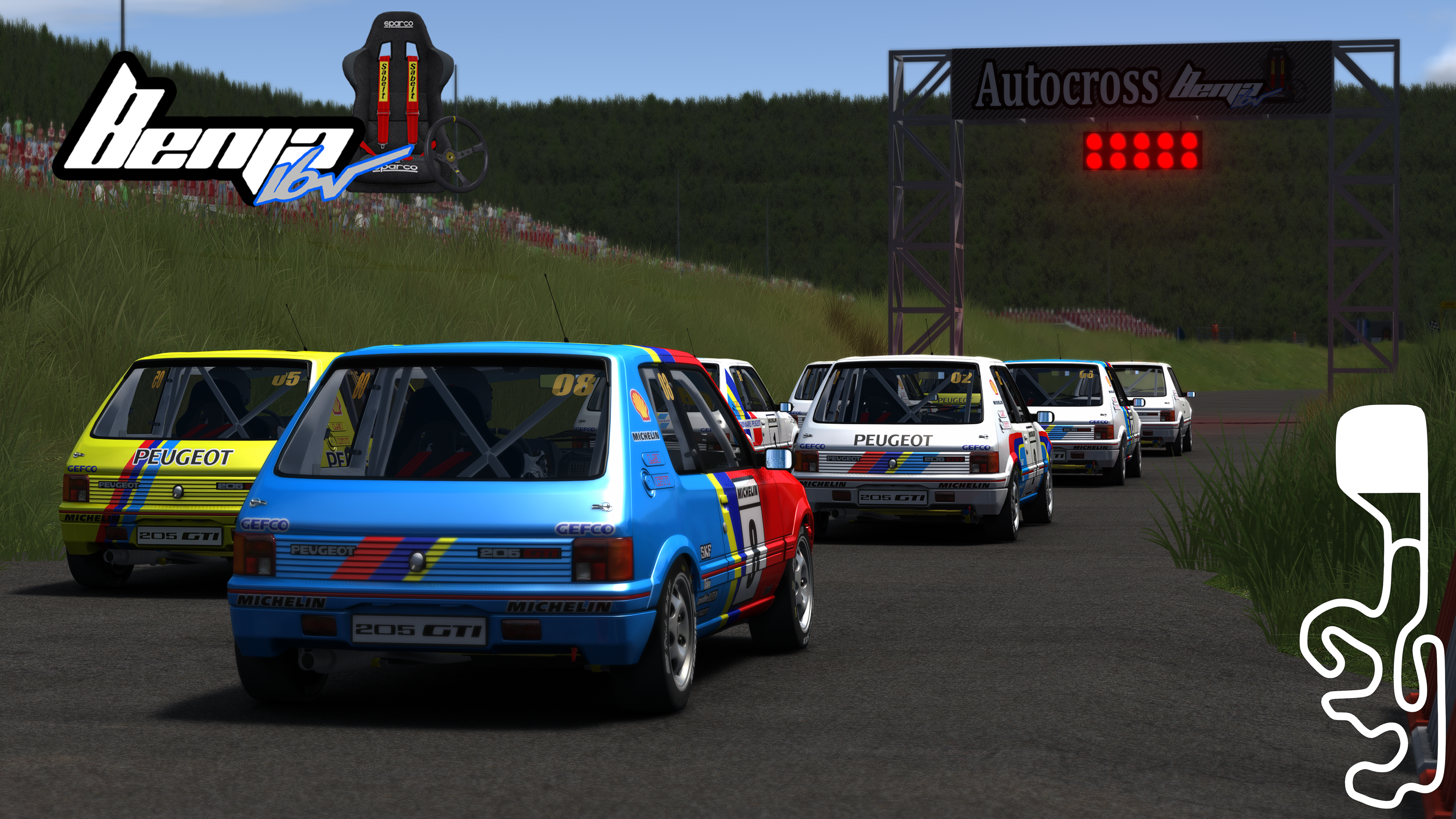 Autocross, layout autocross_asphalt_benja16v_race