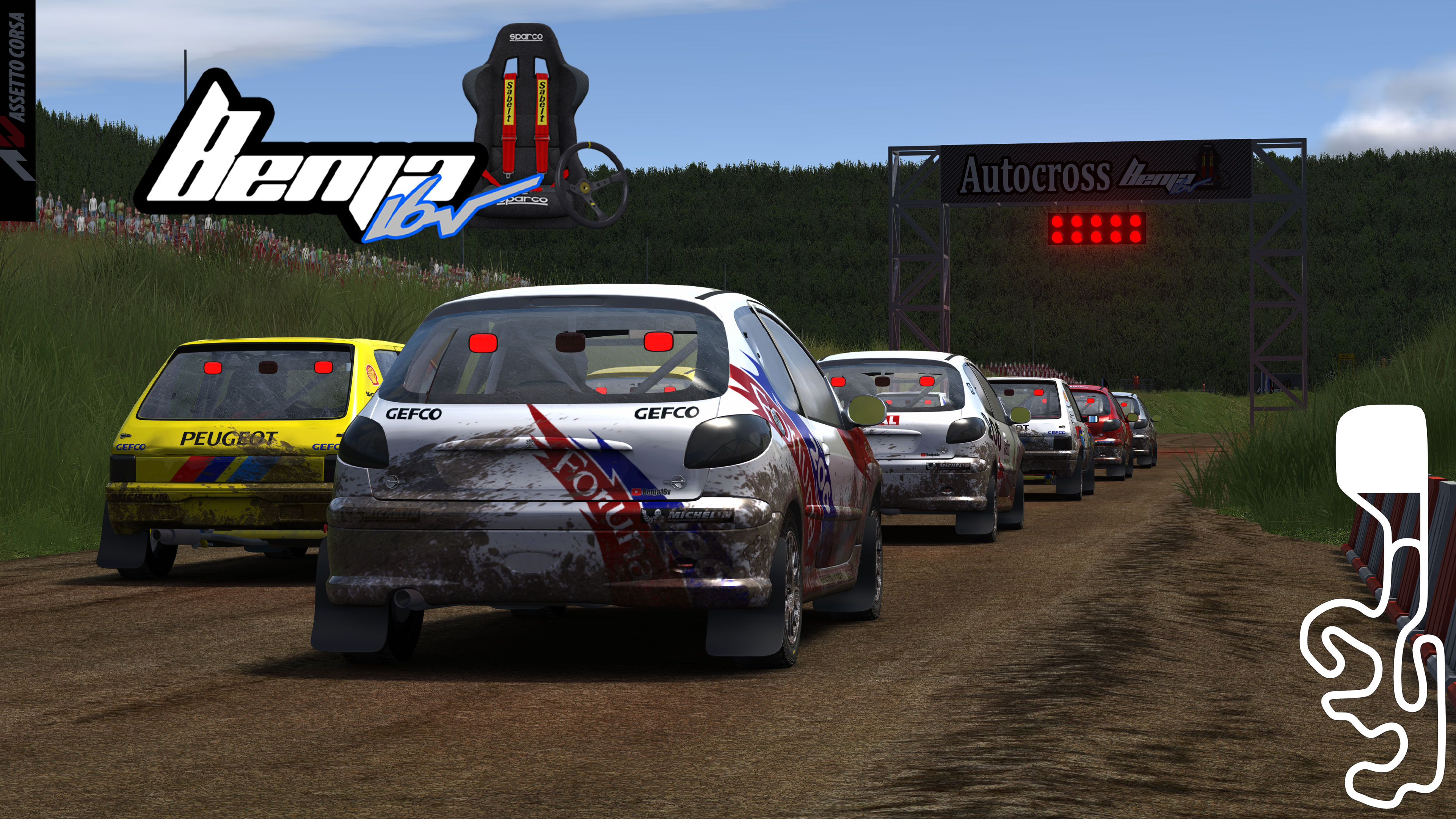 Autocross, layout autocross_gravel_benja16v_race